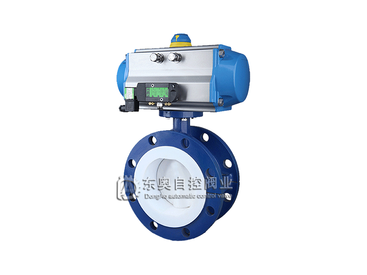 气动衬氟蝶阀（法兰式）